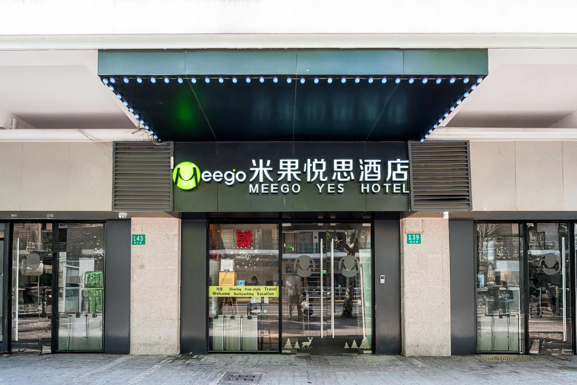 Meego Yes Hotel Shanghái Exterior foto